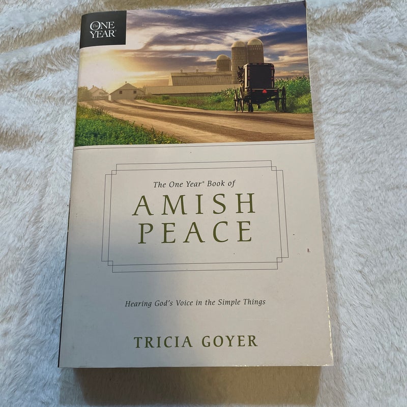 The One Year Book of Amish Peace