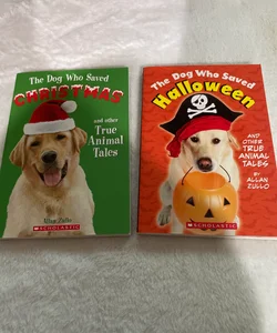 The Dog Who Saved… Bundle! 2 Books! NEW!