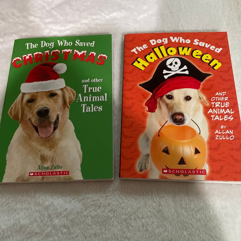 The Dog Who Saved… Bundle! 2 Books! NEW!