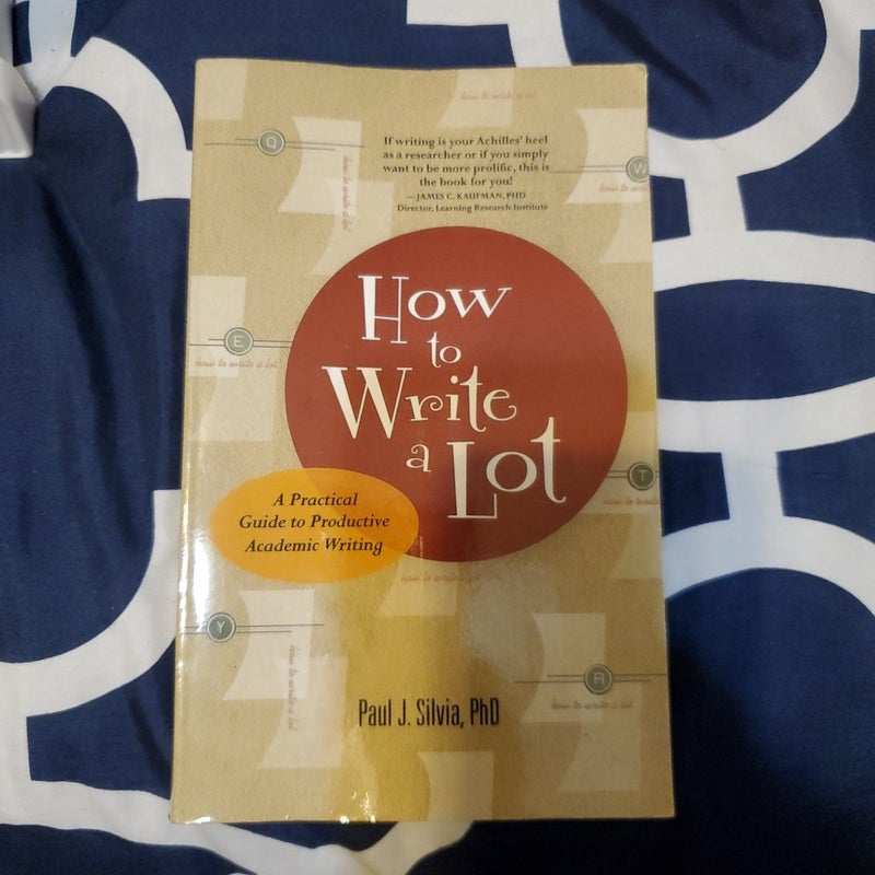 How to Write a Lot