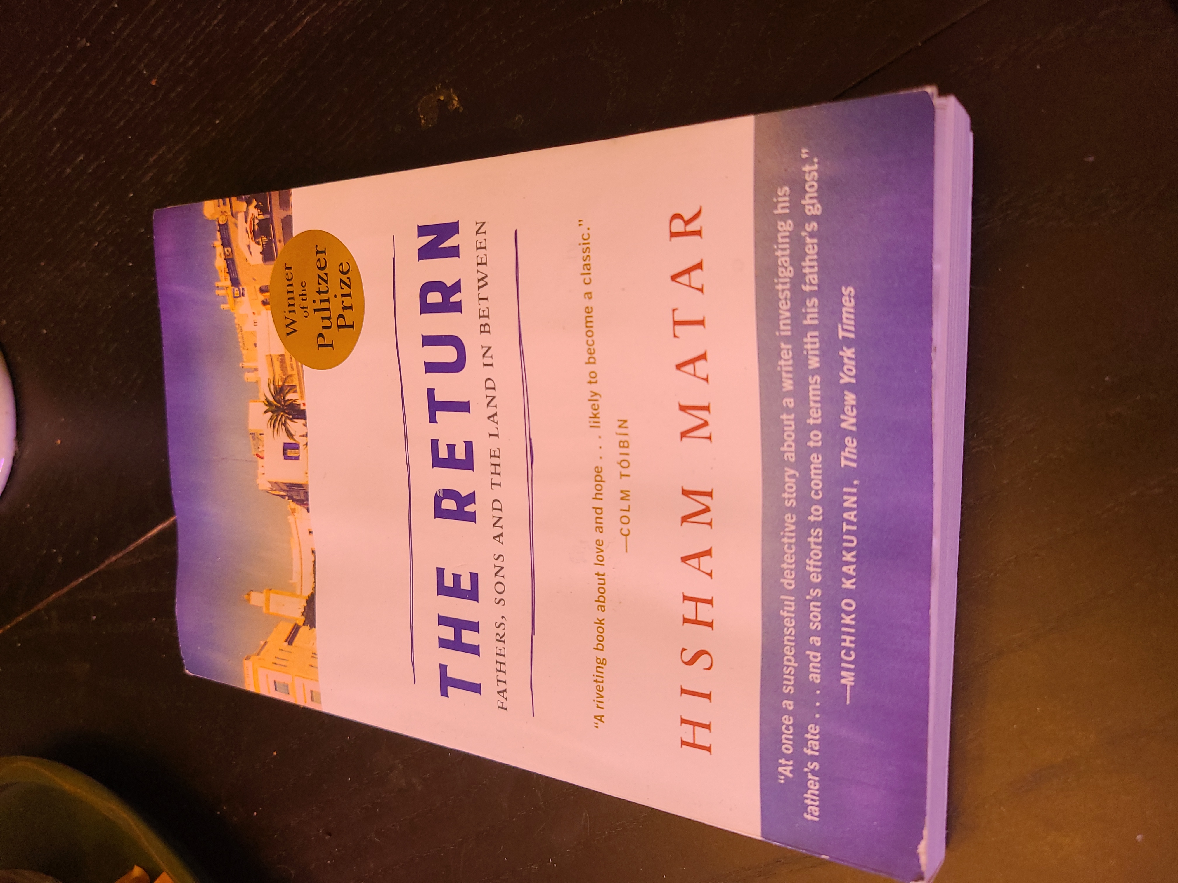 The Return (Pulitzer Prize Winner)