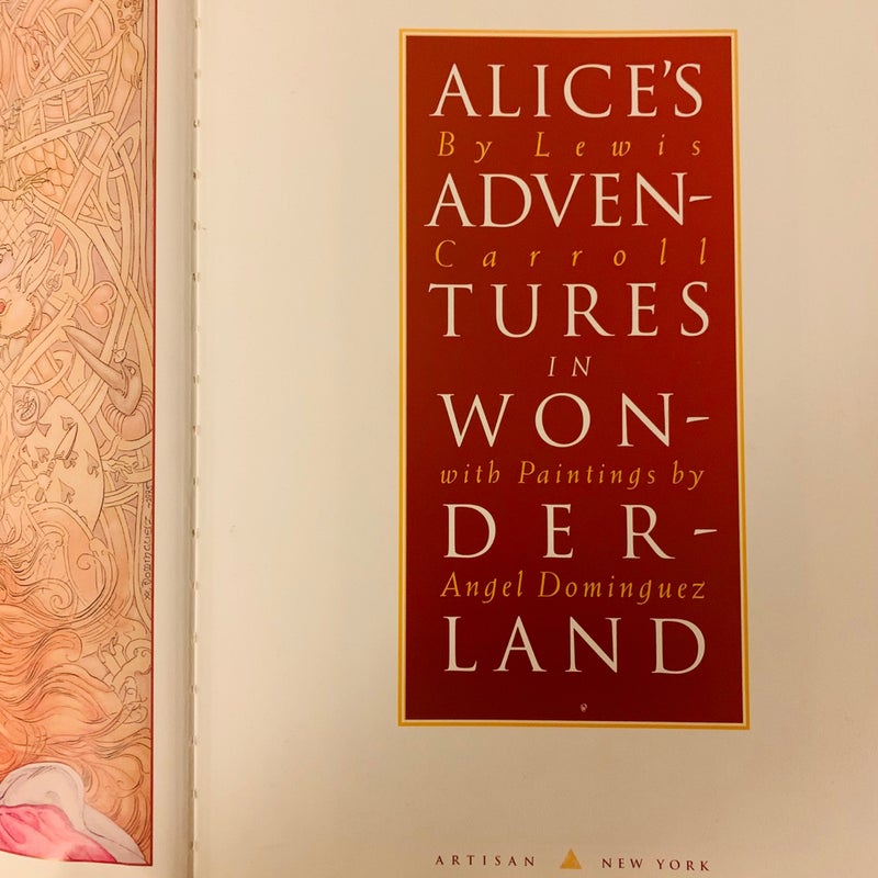 1st Edition Alice's Adventures in Wonderland
