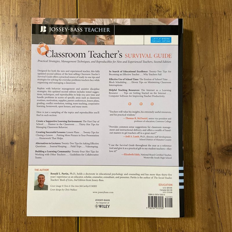 The Classroom Teacher's by Ronald L. Partin, Paperback | Pangobooks