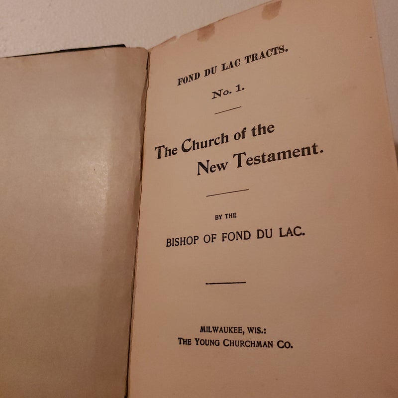 THE CHURCH OF NEW TESTAMENT 