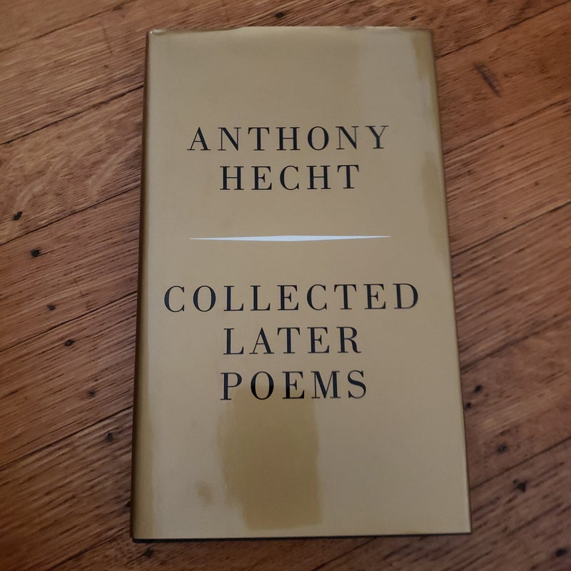 Collected Later Poems