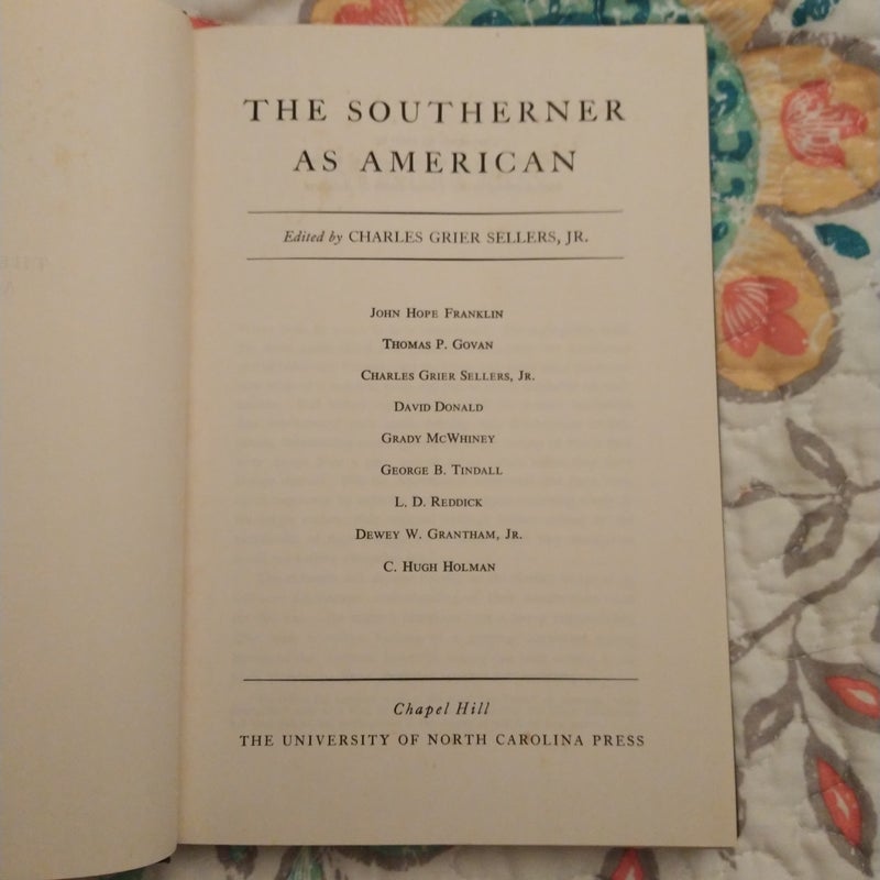 The Southerner As American 