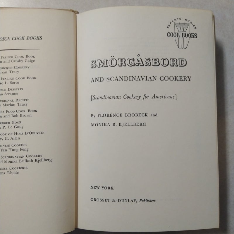 Smorgasbord and Scandinavian Cookery