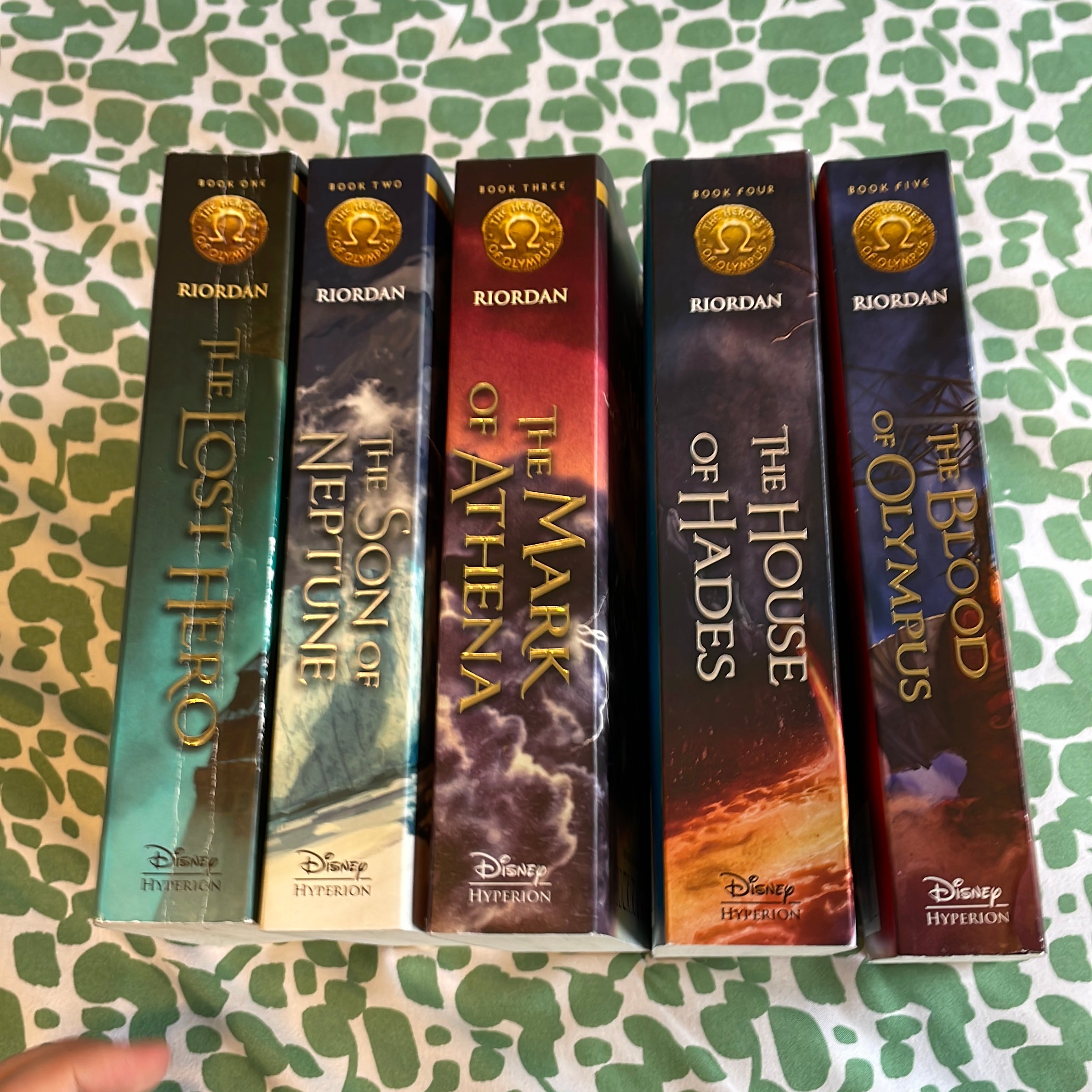 The Heroes of Olympus Paperback Boxed Set