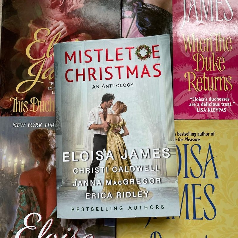 Mistletoe Christmas (signed by Eloisa James) 