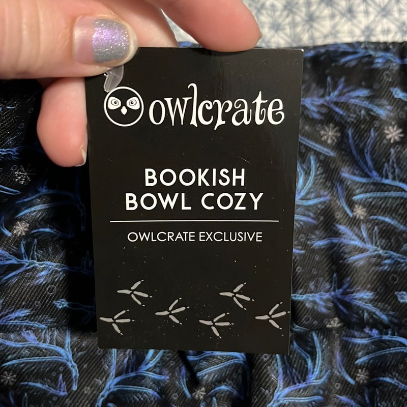 Owlcrate bookish bowl cosy