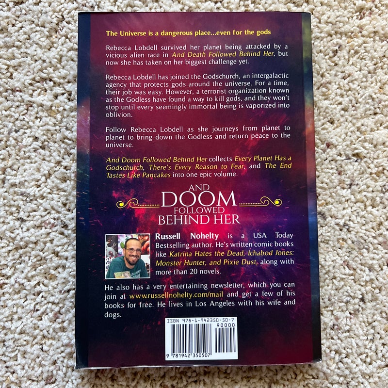 And Doom Followed Behind Her - FIRST EDITION