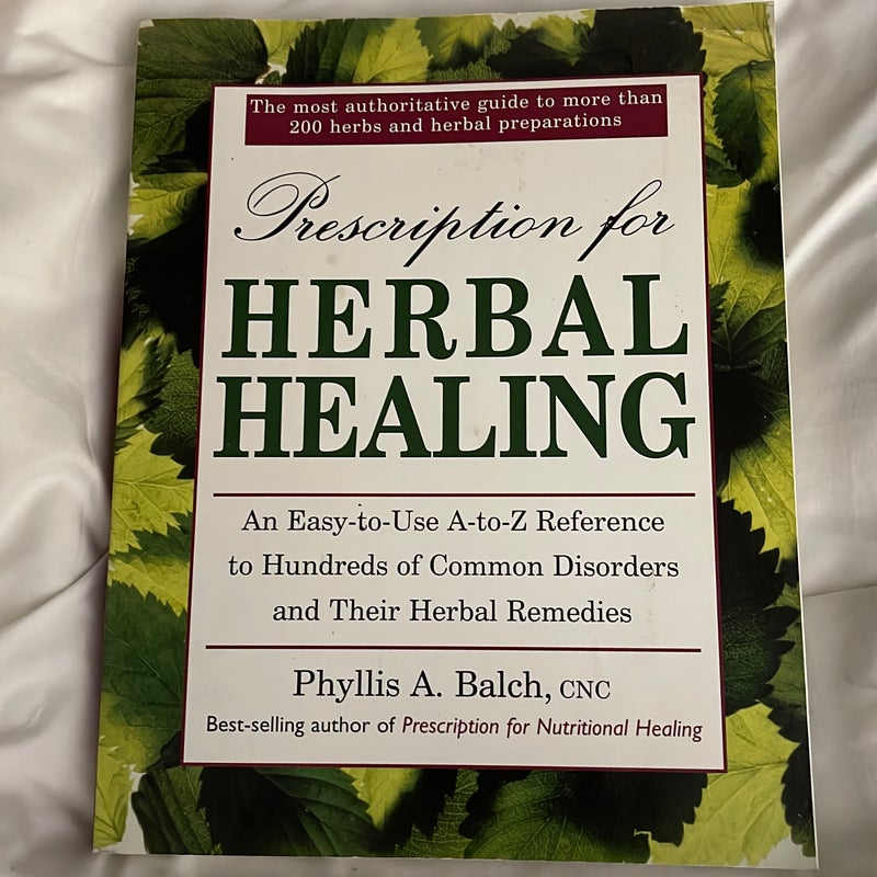 Prescription for Herbal Healing