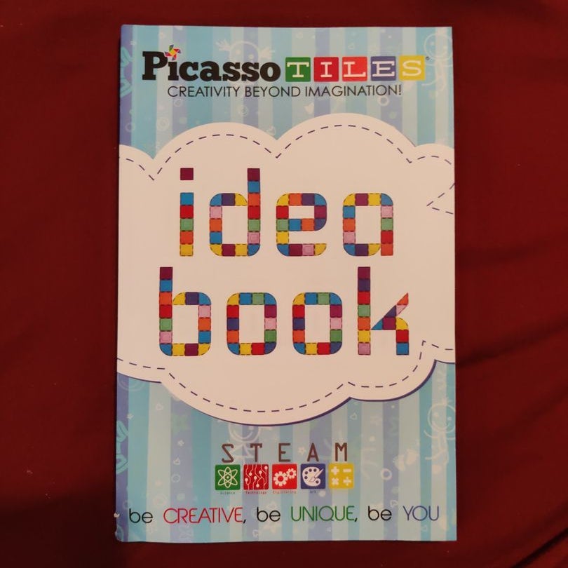 Picasso tiles Idea book by Steam , Paperback Pangobooks