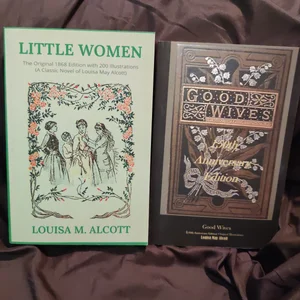 Little Women: the Original 1868 Edition with 200 Illustrations (a Classic Novel of Louisa May Alcott)