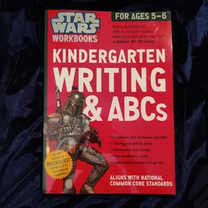 Star Wars Workbook: Kindergarten Writing and ABCs