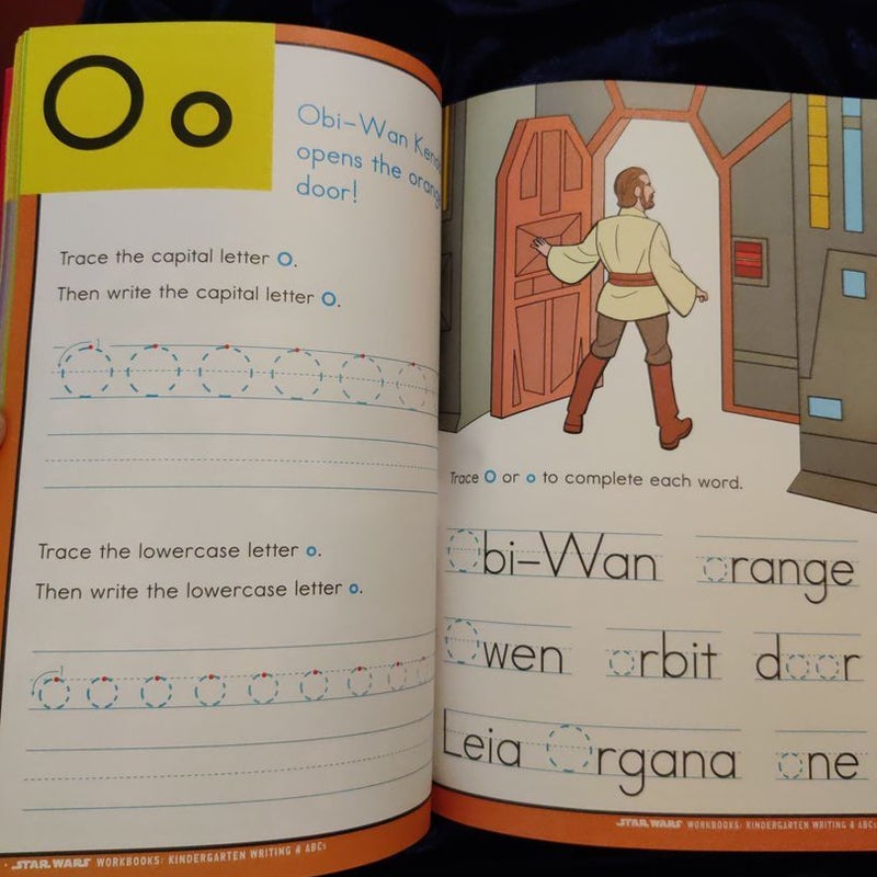 Star Wars Workbook: Kindergarten Writing and ABCs