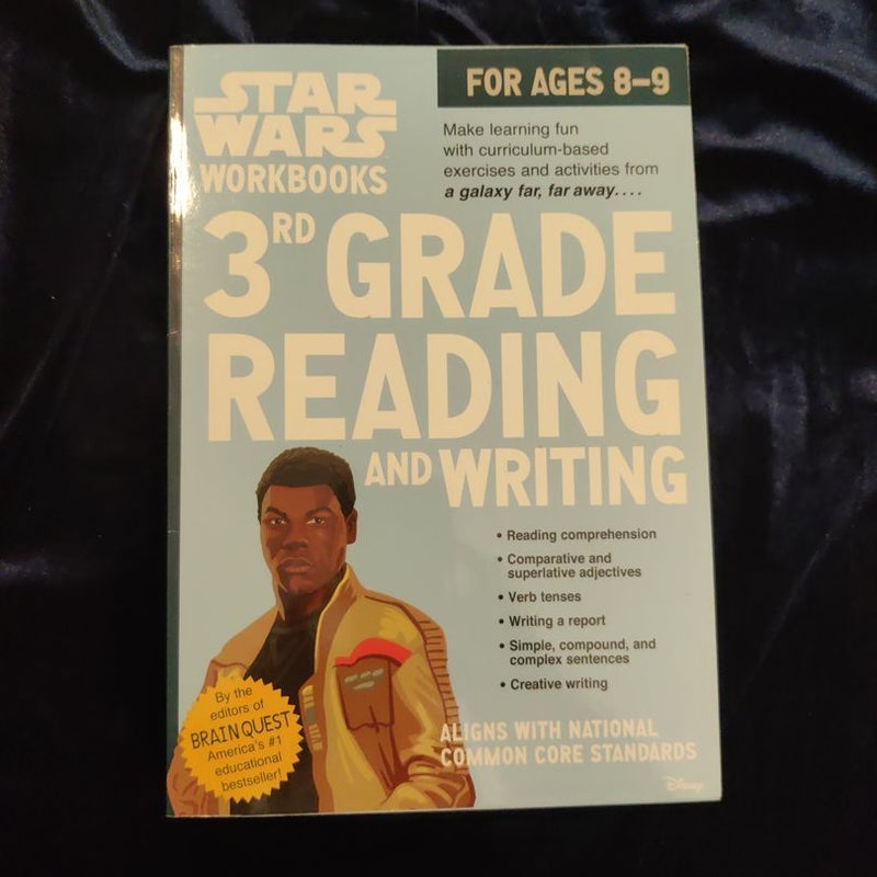 Star Wars Workbook: 3rd Grade Reading and Writing