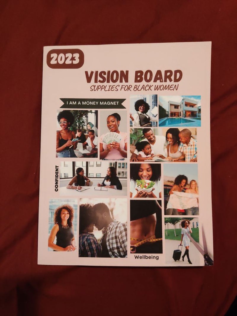Vision Board Supplies for Black Women by Lyndon Buxton, Paperback