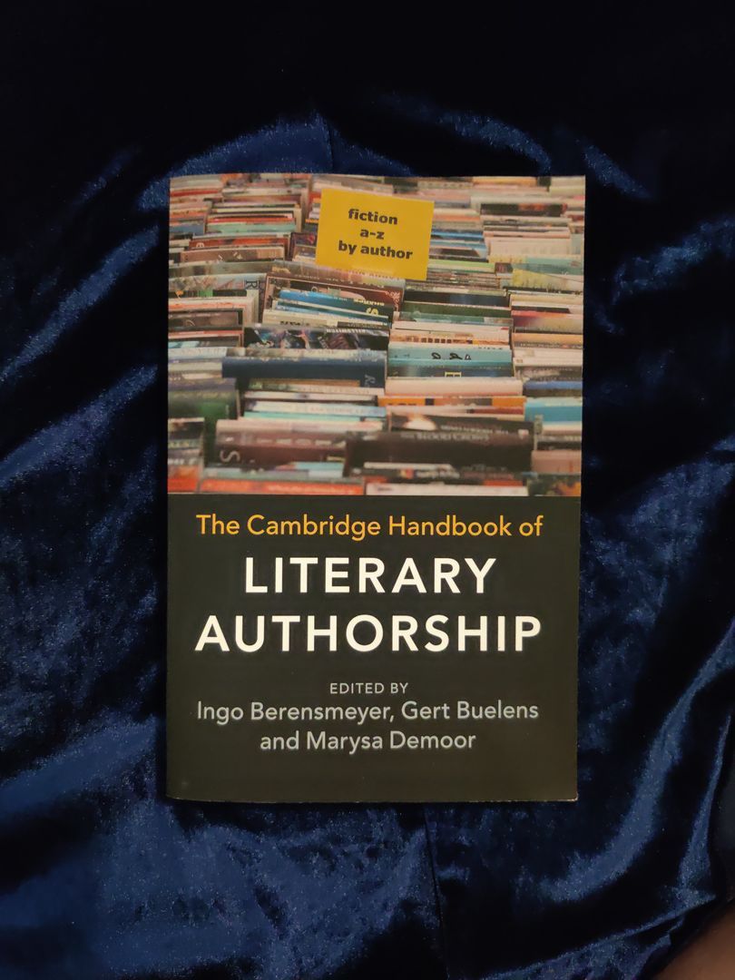 The Cambridge Handbook of Literary Authorship