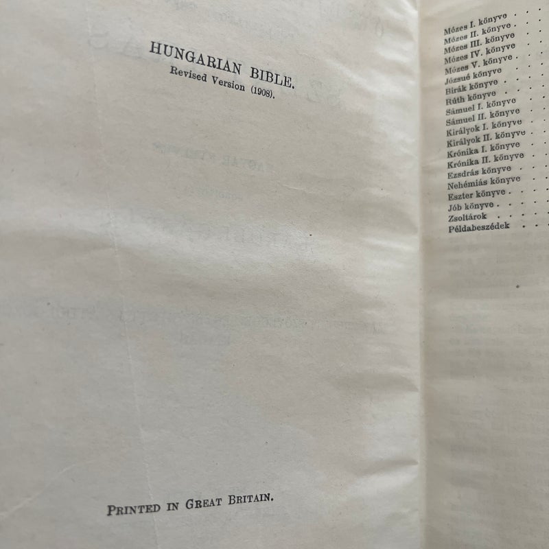 Szent Biblia 