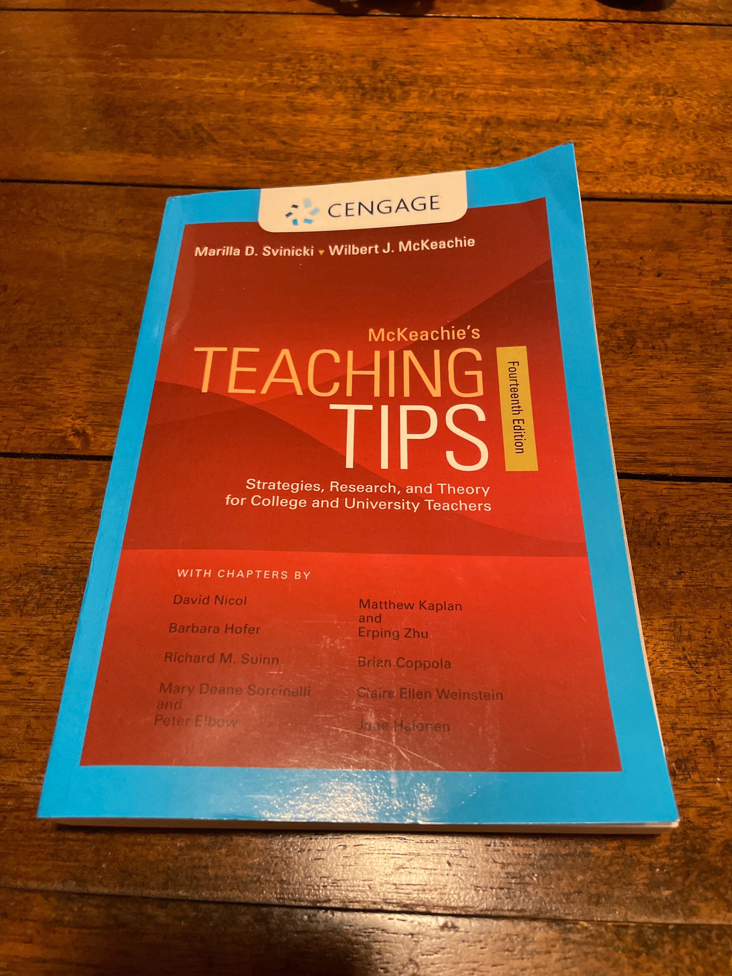 McKeachie's Teaching Tips