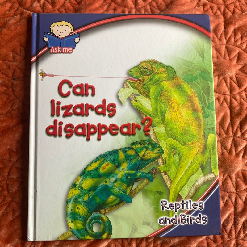 Can a lizard disappear? 