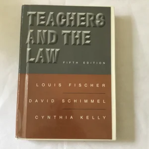 Teachers and the Law