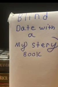 Blind Date with a mystery book 