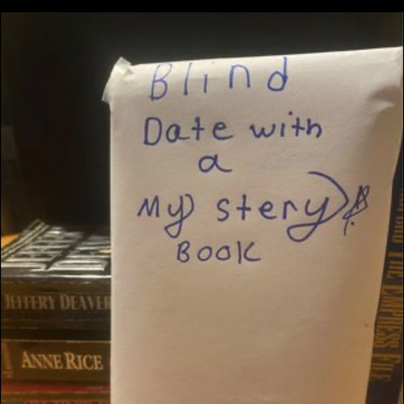 Blind Date with a mystery book 