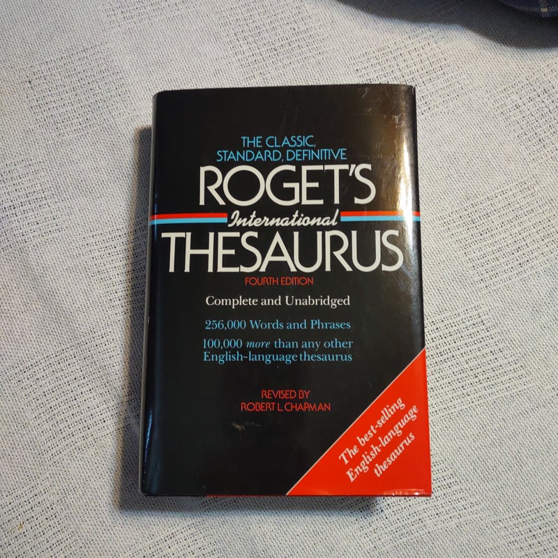 Roget's International Thesaurus