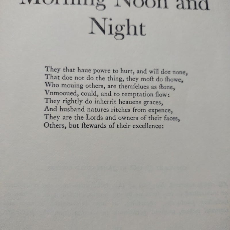 Morning Noon and Night (1968 vintage)