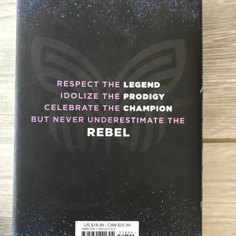 *SIGNED* Rebel (Legend trilogy) Hardcover, YA Science Fiction Fantasy 