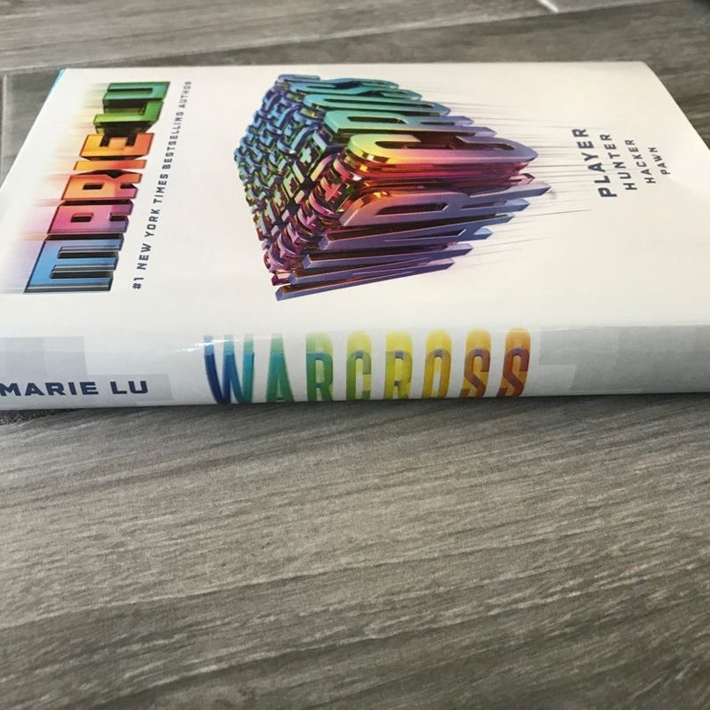 *SIGNED* Warcross (Warcross trilogy) Hardcover, YA Dystopia Sci Fi Fantasy ~ Marie Lu