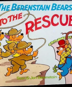 THE BERENSTAIN BEARS TO THE RESCUE, Pocket-Size Paperback *HTF* 1983 Vintage 5.5” 