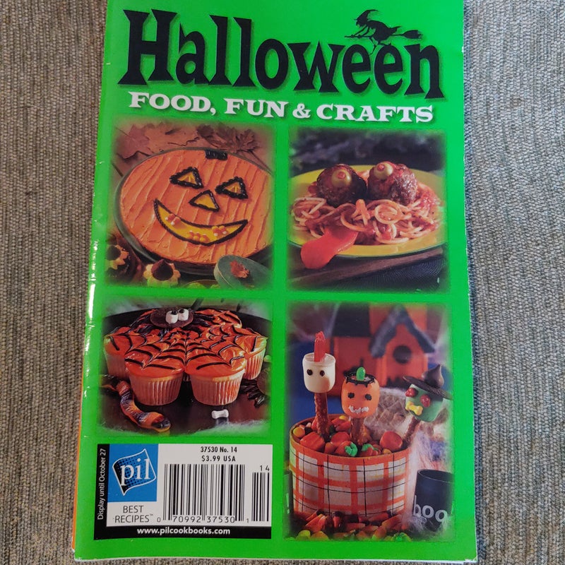 3 Halloween recipe and craft books