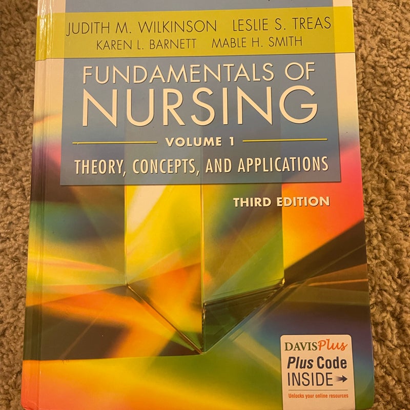 Fundamentals of Nursing, Volume 1