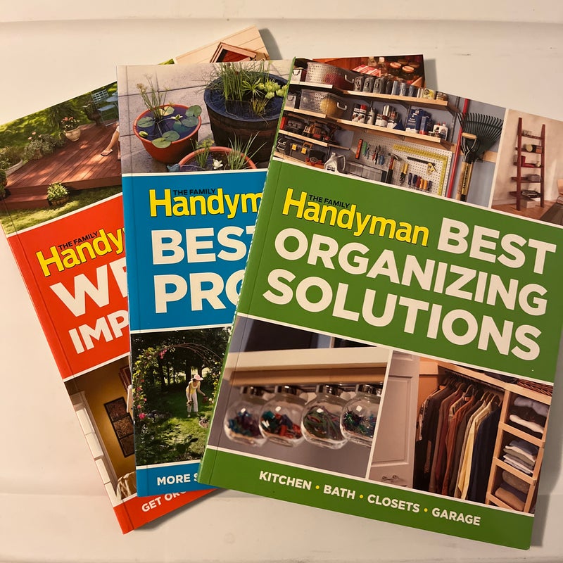 Handyman Book Bundle (3 Books)