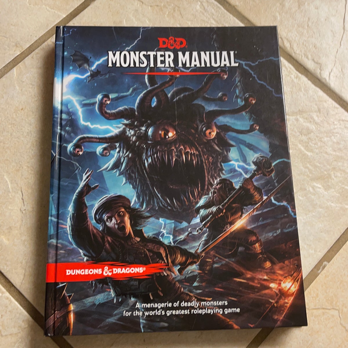 Dungeons And Dragons Monster Manual Core Rulebook Dandd Roleplaying Game