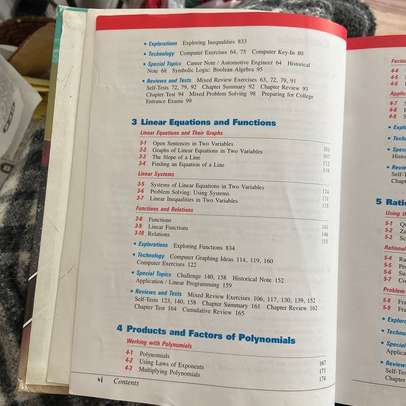 Algebra and Trigonometry Structure and Method classroom book  