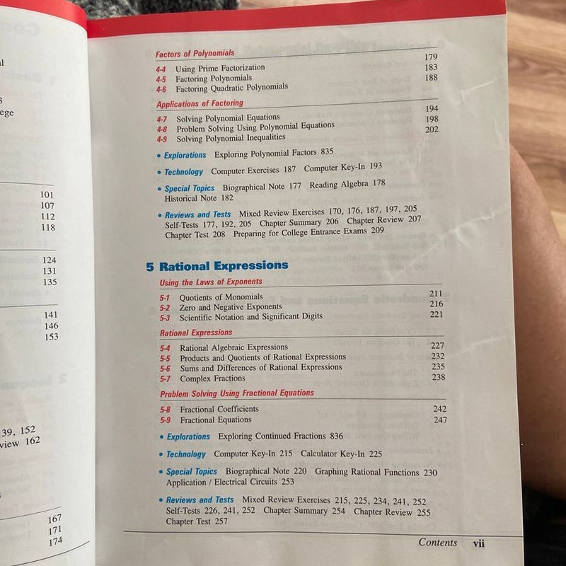 Algebra and Trigonometry Structure and Method classroom book  