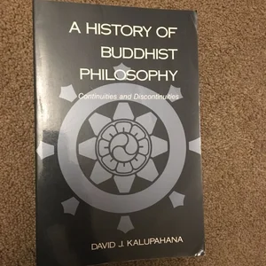 A History of Buddhist Philosophy