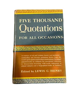 5000 Quotations for All Occasions