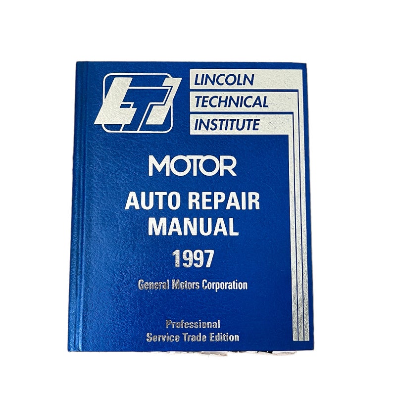 Motor Auto Repair Manual 1997