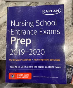 Nursing School Entrance Exams Prep 2019-2020