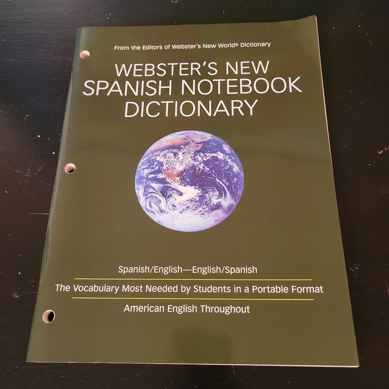 Webster's New Spanish Notebook Dictionary