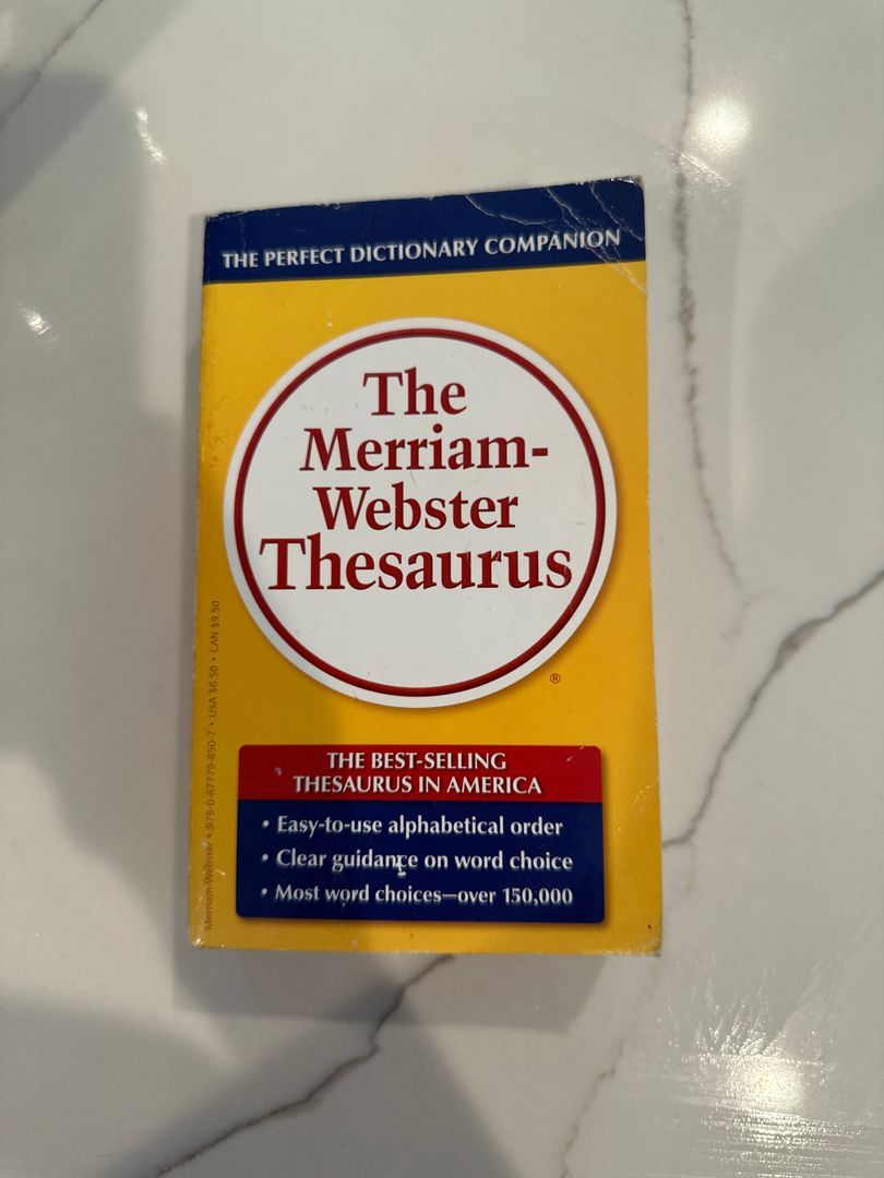 The Merriam-Webster Thesaurus