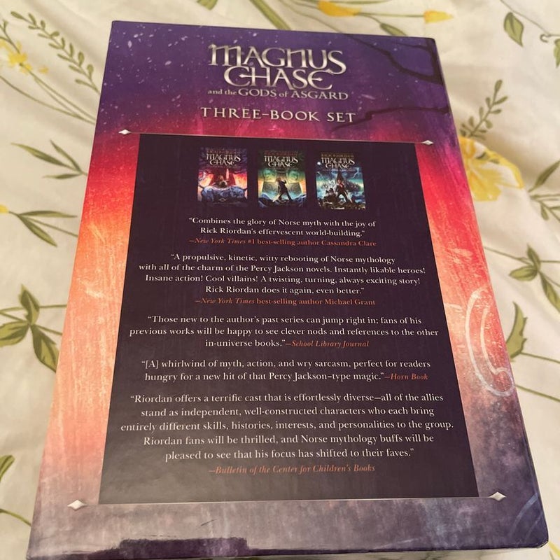 Magnus Chase and the Gods of Asgard Box Set