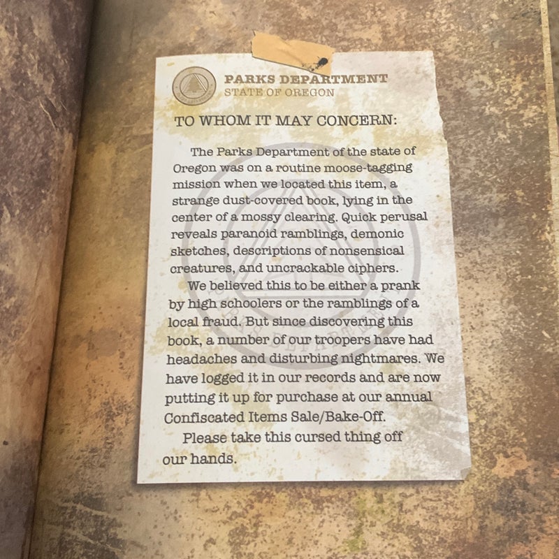 Gravity Falls Journal 3