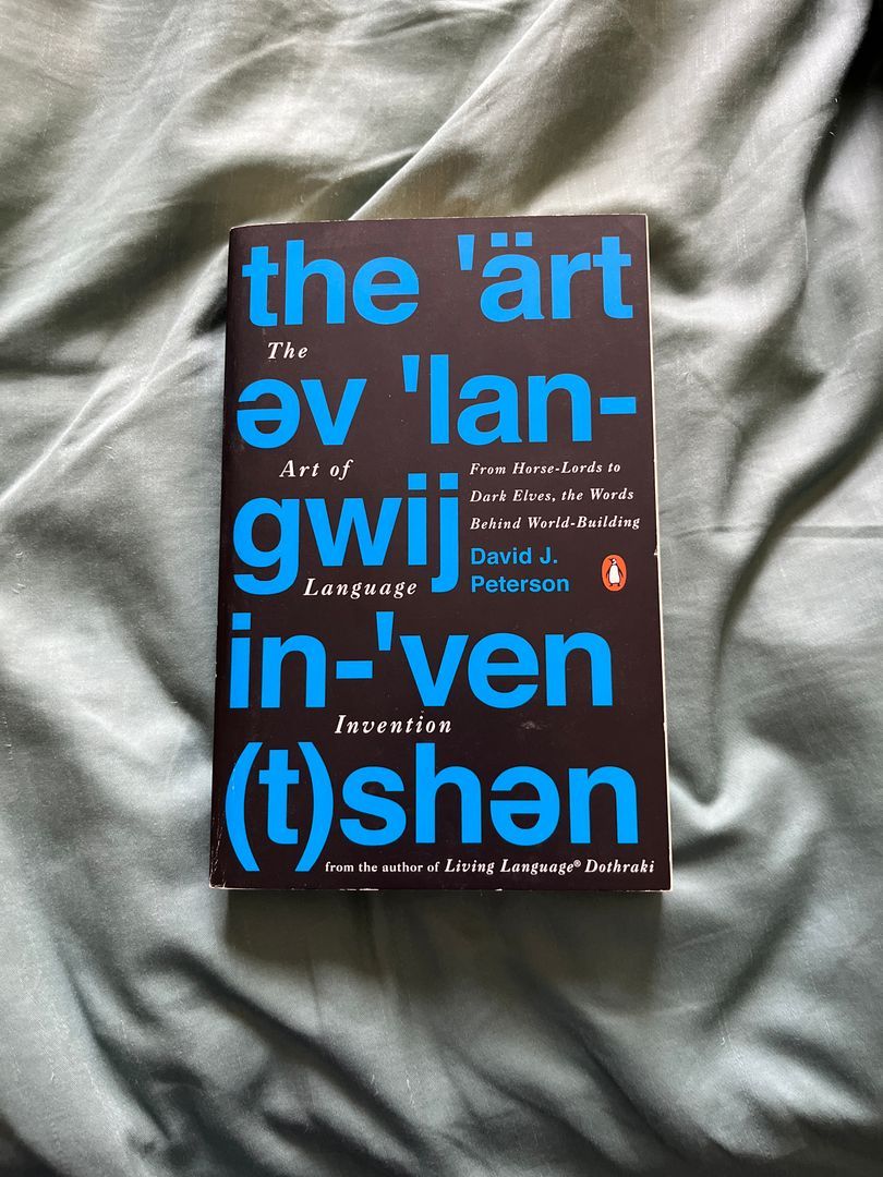 The Art of Language Invention