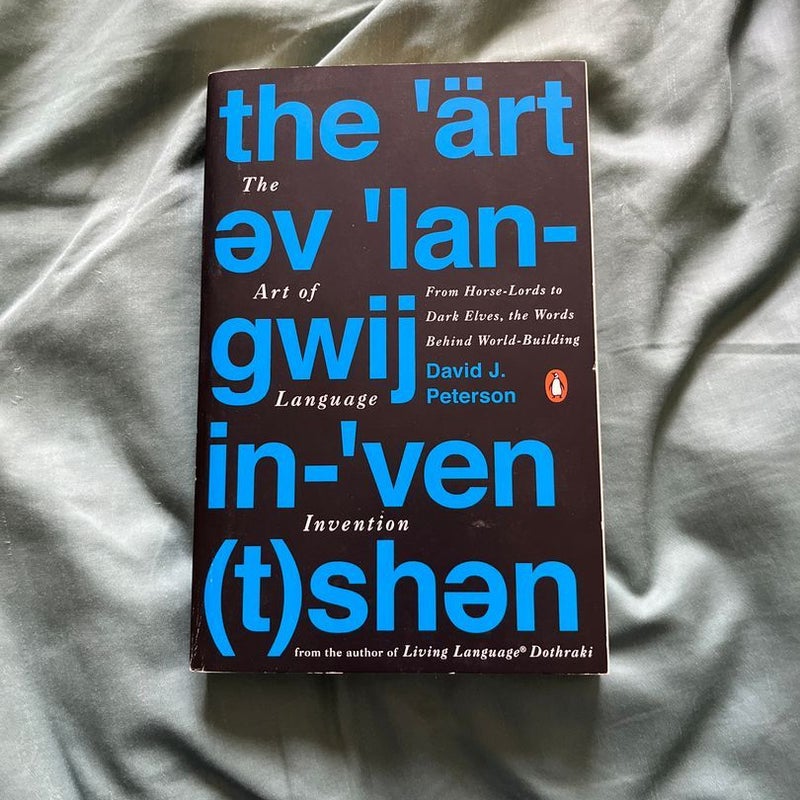 The Art of Language Invention